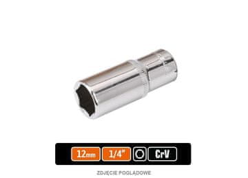 shumee Nasadni ključ 1/4" šesterokotni dolg 12 mm / teger