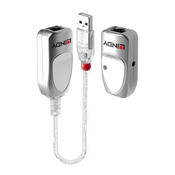 Lindy USB Cat 5 podaljševalni kabel do 50 m, 42805