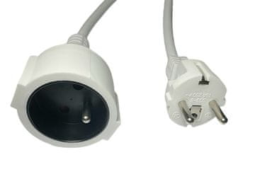 MicroConnect Podaljševalni kabel MicroConnect MC-PE0500FRW 5 m bele barve