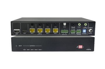 Vivolink Vivolink VLHDBSP1X4V2 HDMI TV razdelilnik 4x RJ-45