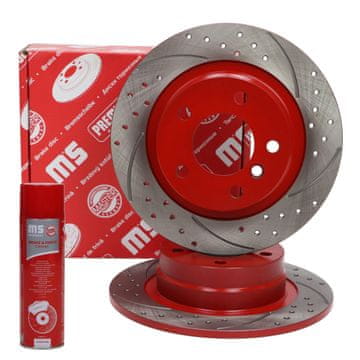 Master-Sport Zadnji zavorni diski 24011003151SE-PCS-MS | 2 kosa