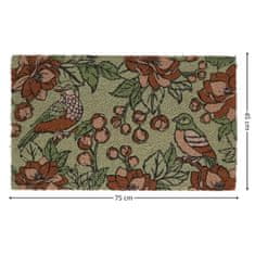 Esschert Design Dekorativna predpražnica z motivom ptice, 75x45 cm