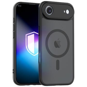 3MK Ovitek za Apple iPhone Air - 3mk Misty MagCase črn
