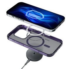 3MK Apple iPhone 13 Pro Max - 3mk Frosty MagCase vijoličen