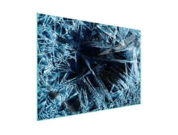 shumee Steklena zaščitna plošča za štedilnik 70x52 Frost