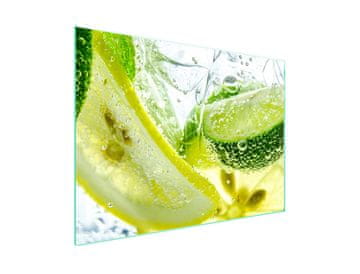 shumee Steklena zaščitna plošča za štedilnik 70x52 Fruit