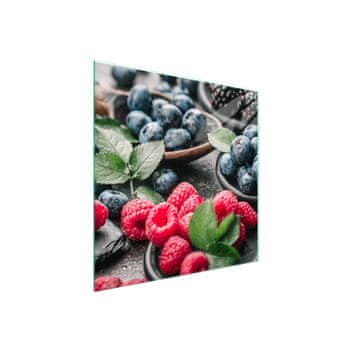 shumee Steklena zaščitna plošča za štedilnik 50x52 Fruit