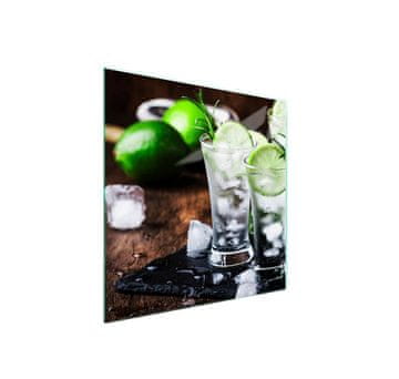 shumee Steklena zaščitna plošča za štedilnik 50x52 Fruit