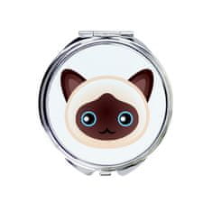 Artdog Birman - žepno ogledalo za torbico znamke Art-Dog
