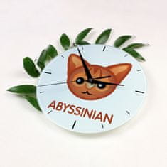 Artdog Abyssinian - MDF ura z grafiko in napisom Art-Dog