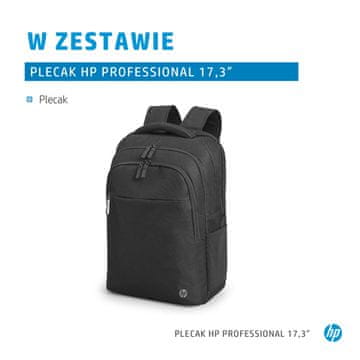 HP HP profesionalni nahrbtnik 17,3" 740 g črne barve