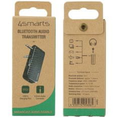 4smarts Bluetooth oddajnik za avdio 4smarts B9 črne barve