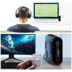 4smarts Bluetooth oddajnik za avdio 4smarts B9 črne barve