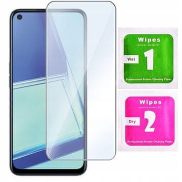 shumee 2x kaljeno steklo ZA OPPO A54 steklo 9H | 2-paket