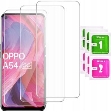 shumee 3x kaljeno zaščitno steklo za Oppo A54 / A74 5g / A93 5G ravno zaščitno steklo 9H