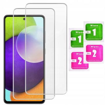 shumee 2x kaljeno steklo za Samsung Galaxy A52 | 2-paket