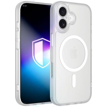 3MK Ovitek za Apple iPhone 17 - 3mk Misty MagCase bel