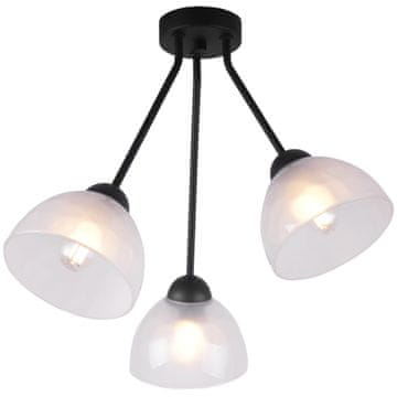 shumee Stropna svetilka Venice trio, mlečni senčniki E27