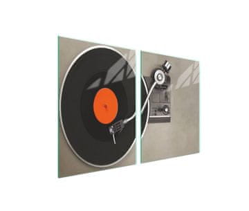 shumee Zaščita za stekleno kuhalno ploščo 2x45x52 Vinil