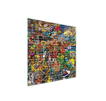 shumee Zaščita za stekleno kuhalno ploščo 50x52 Pop Art