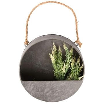 Esschert Design Stensko stojalo za rože iz cinkovega jekla 20 cm