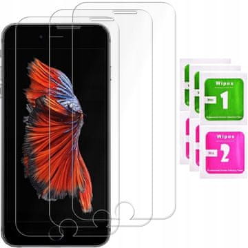 shumee 3x kaljeno steklo za Apple iPhone 6/6s | 3-PAKET