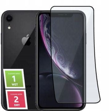 shumee Hibridno steklo ZA iPhone XR keramično steklo 9D