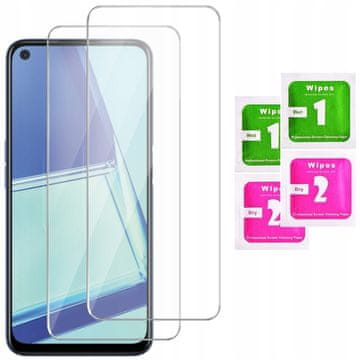 shumee 2x kaljeno steklo za Oppo A52 steklo 9H | 2 kosa