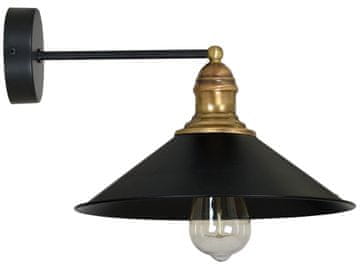 shumee LED kovinska stenska svetilka v stilu podstrešja