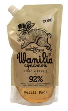 Yope Tekoče milo Yope Vanilija in cimet Doypack 500ml