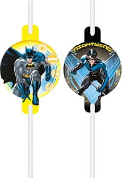 Procos Papirnate slamice za rojstni dan BATMAN, 4 kosi.