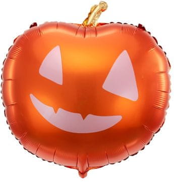 PartyDeco Folija balon z motivom buče, 40x40cm, mix 1 kos.