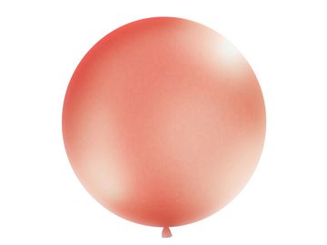 shumee Velik balon 1 m kovinsko roza zlate barve 1 kos.