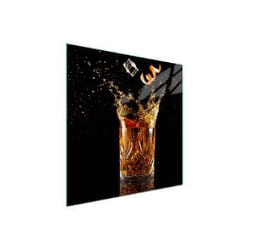 shumee Steklena zaščita za kuhalno ploščo 50x52 Whisky