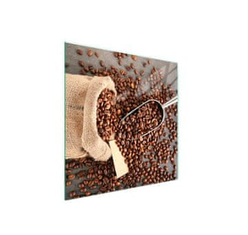 shumee Steklena zaščita za kuhalno ploščo 50x52 Coffee