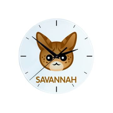 Artdog Savannah - MDF ura z grafiko in napisom Art-Dog