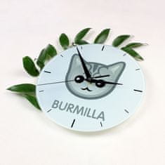 Artdog Burmilla - MDF ura z grafiko in napisom Art-Dog