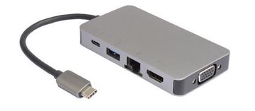 MicroConnect MicroConnect USB-C 2 x USB 3.0 A RJ45 HDMI VGA,