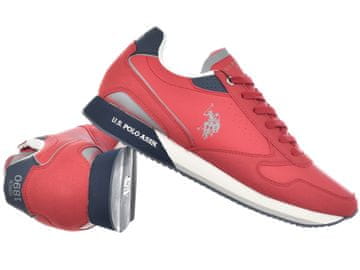 shumee Polo majica U.S. Shoes Assn. - NOBIL003E-RED 43