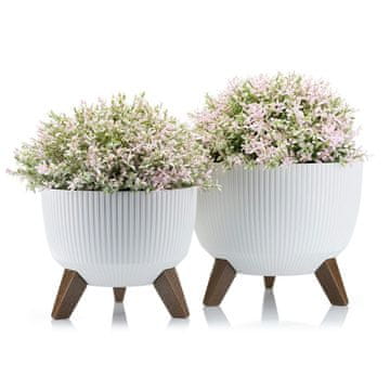 shumee Set cvetličnih lončkov Rosa linea Eco Recycling