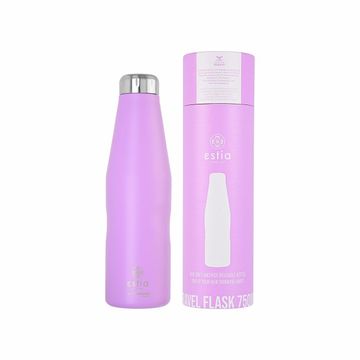 shumee 750 ml termo steklenica sivkino vijolične barve