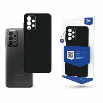3MK Ovitek za Samsung Galaxy A23 3MK mat črne barve