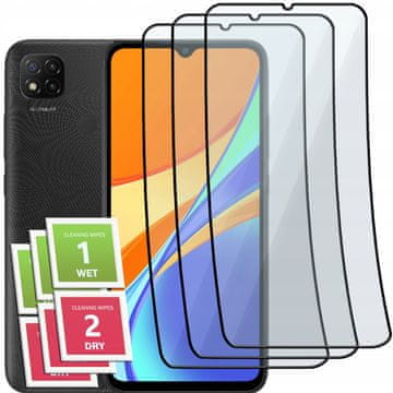 shumee 3x hibridno steklo ZA Xiaomi Redmi 9A / 9C / 9i