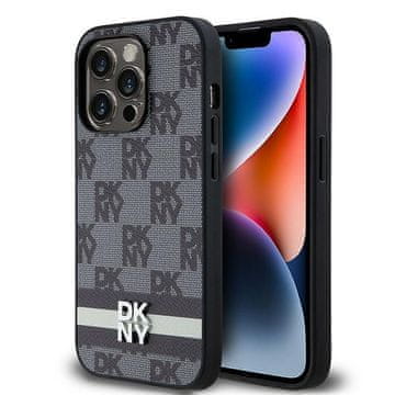 DKNY Usnjen ovitek dkny za iPhone 14 Pro, črne barve