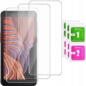 shumee 3x 9H kaljeno steklo za Samsung Galaxy XCover 5