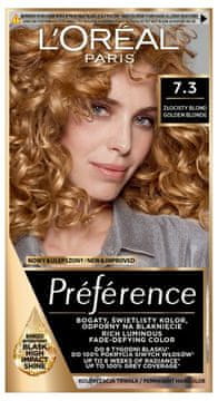 L’Oréal Barva za lase Loreal Preference 7.3 zlato blond