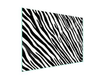 shumee Zaščita za stekleno kuhalno ploščo 70x52 Zebra