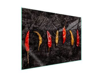 shumee Steklena zaščita za kuhalno ploščo 70x52 Chili
