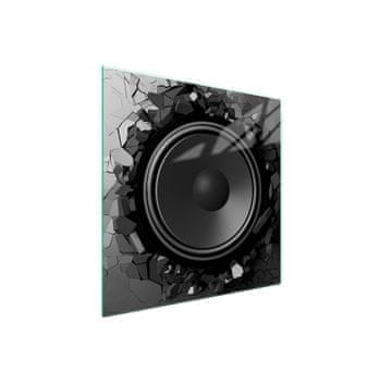 shumee Steklena zaščita za kuhalno ploščo 50x52 Music