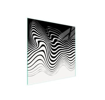 shumee Zaščita za stekleno kuhalno ploščo 50x52 Zebra